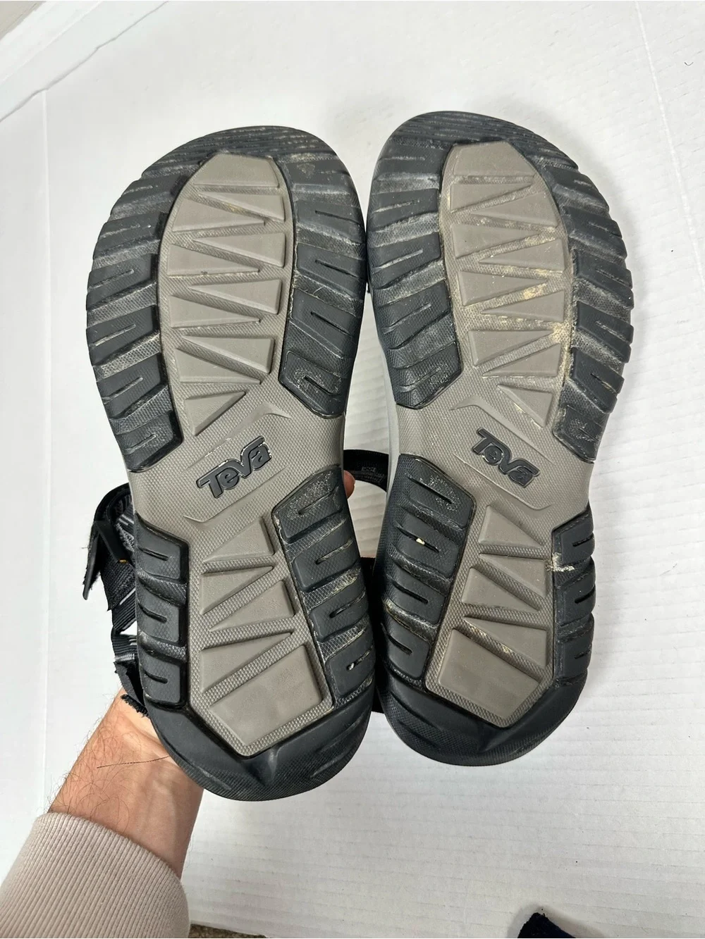 TEVA MEN HURRICANE XLT 2 CHARA BLACK GREY SPORTS SANDALS US 13